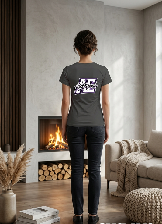 AceEngage Women's Initial Style Tee