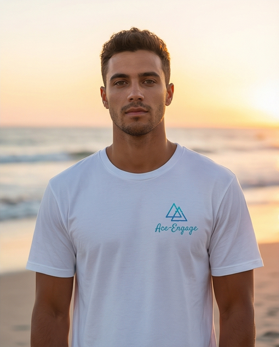 AceEngage Surf Dog Graphic Tee