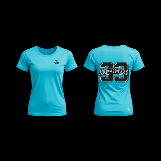 AceEngage Women's The 33 Collection Tee - Teal