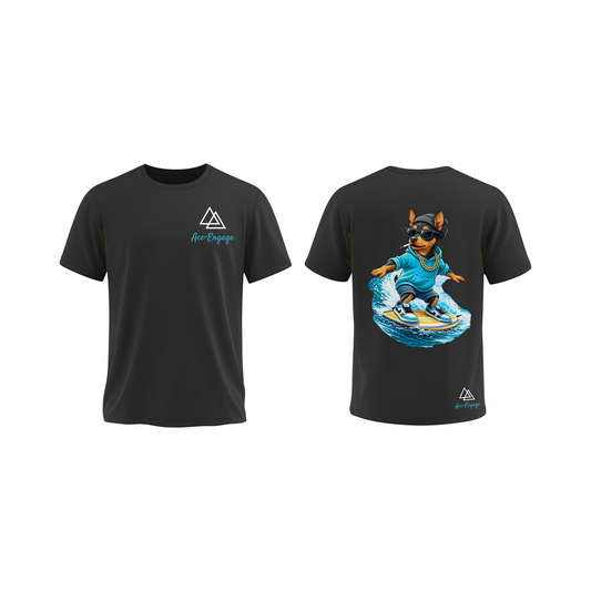 AceEngage Surf and Smoke Style Tee