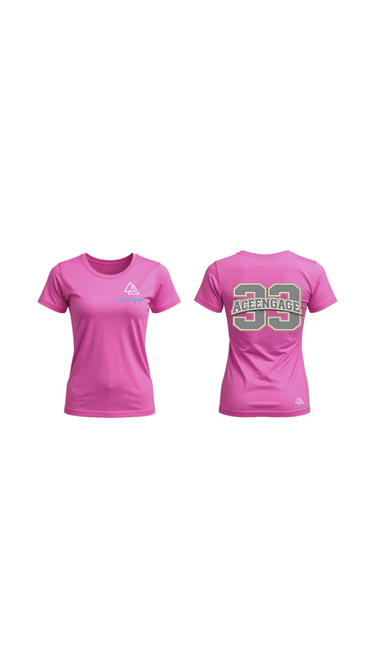 AceEngage The 33 Collection Womens Graphic Tee