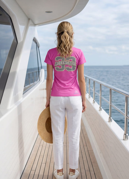 AceEngage The 33 Collection Womens Graphic Tee