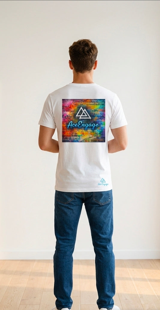 AceEngage Signature Graffiti tshirt - Premium Streetwear