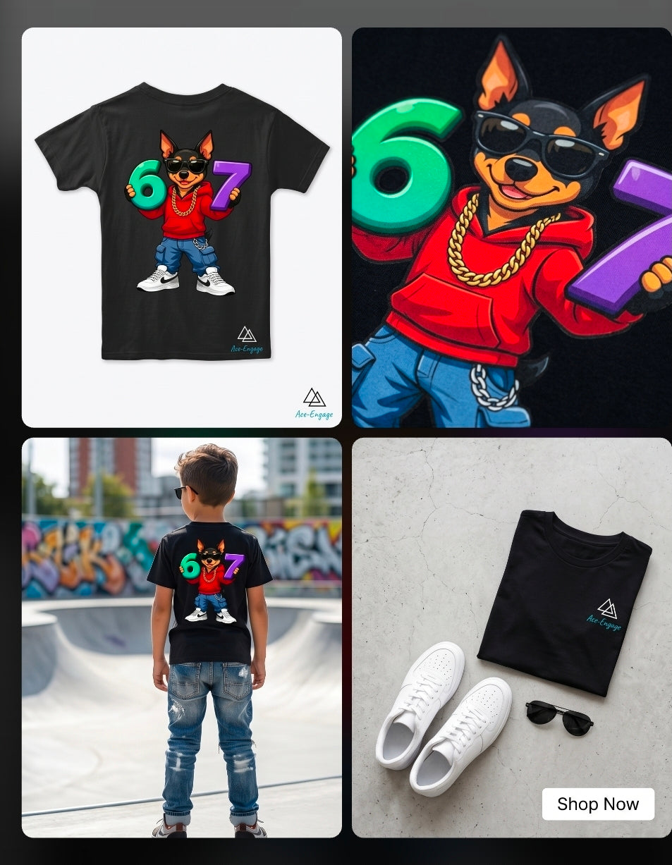 Kids 6/7 Graphic Tee