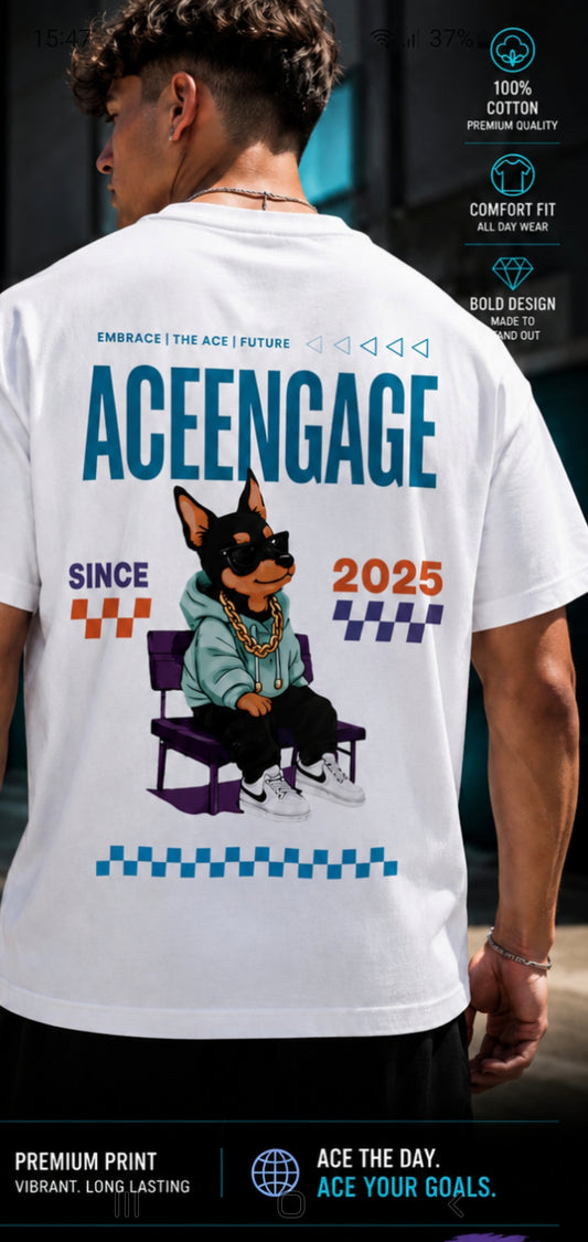 AceEngage Graphic Tee – Since 2025