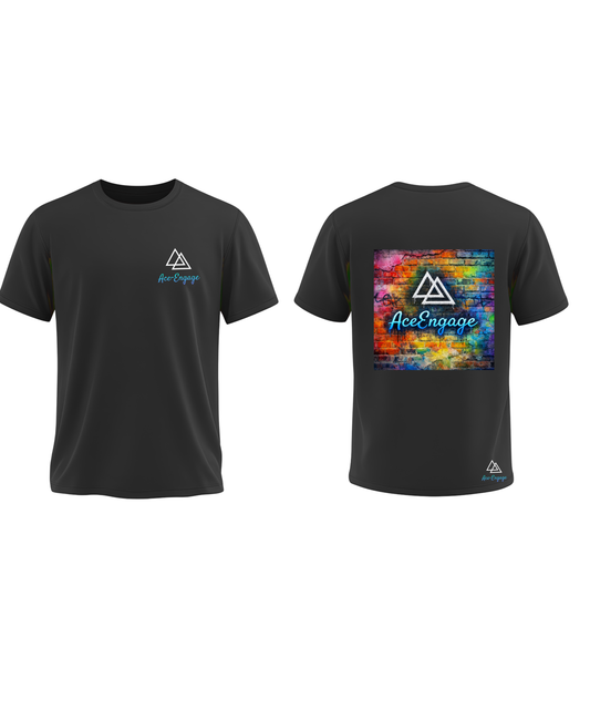 AceEngage Signature Graffiti Tshirt