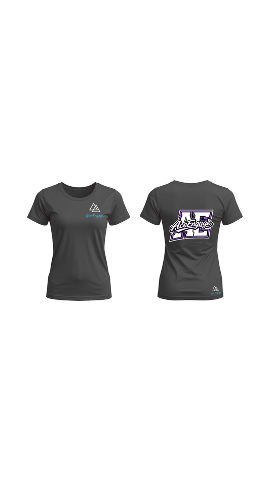AceEngage Women's Initial Style Tee