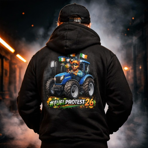 #FuelProtest26 Hoodie – Limited Edition 🔥🔥🇮🇪🇮🇪