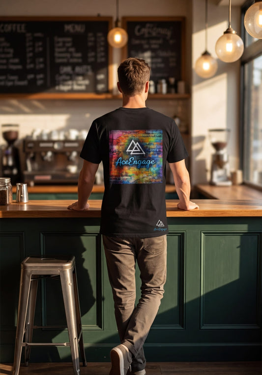 AceEngage Signature Graffiti Tshirt