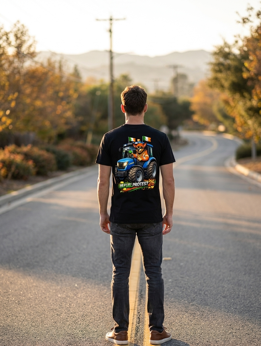 Exclusive 🇮🇪 #FuelProtest 26 Graphic T-Shirt 🔥